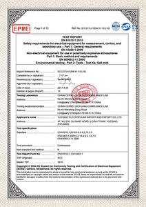 Informe de prueba del candado