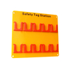 Vidrio orgánico de alta calidad 24 etiquetado 20 estaciones de bloqueo de seguridad con candado